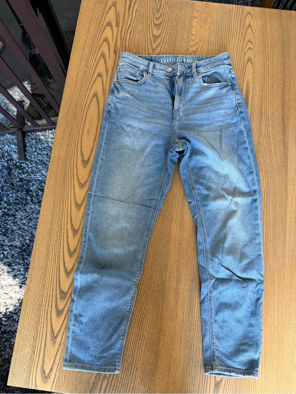 American Eagle Outfitters Light Blue Stretch Denim